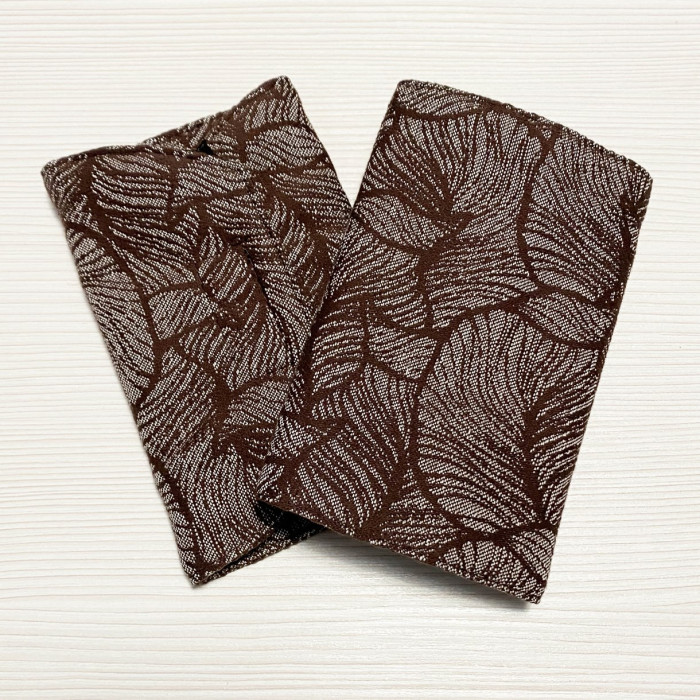 Накладки для смоктання шоколадні Leaf