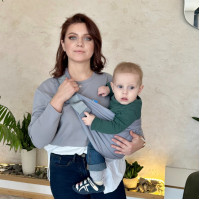 CoolHip сірий переноска на стегно