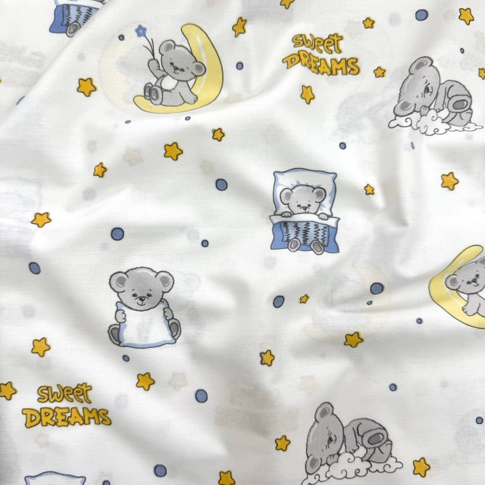 Пелюшка бязь Sweet Dream блакитний