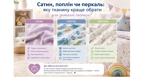 Як вибрати дитячу постільну білизну для новонародженого: поради для батьків