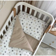 Змінна постіль Baby Dream Stars бежевий
