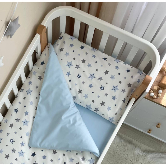 Змінна постіль Baby Dream Stars блакитний