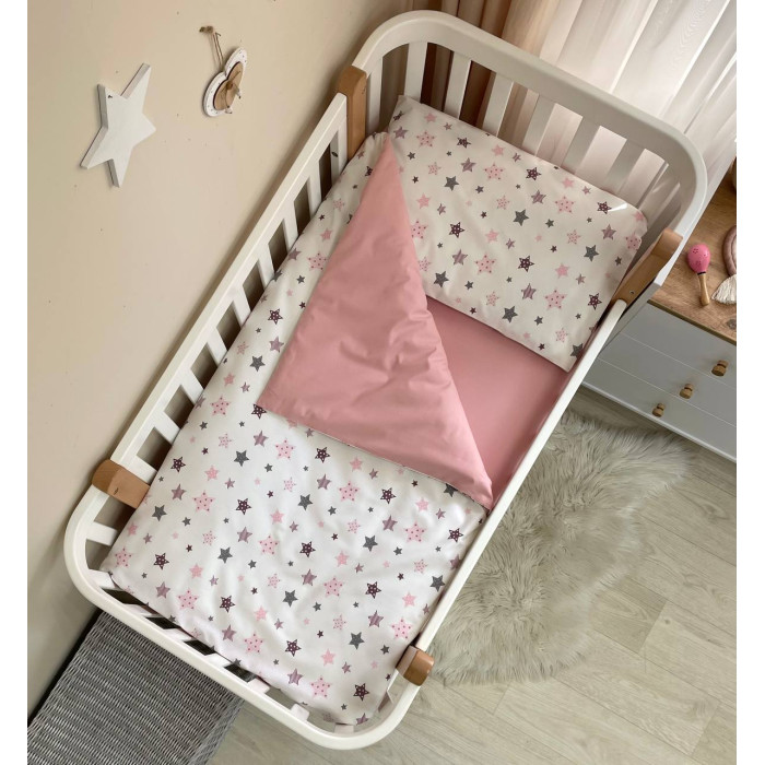 Змінна постіль Baby Dream Stars пудра