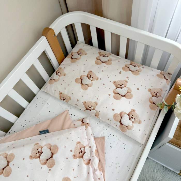 Змінна постіль Baby Mix Ведмедик із сердечком