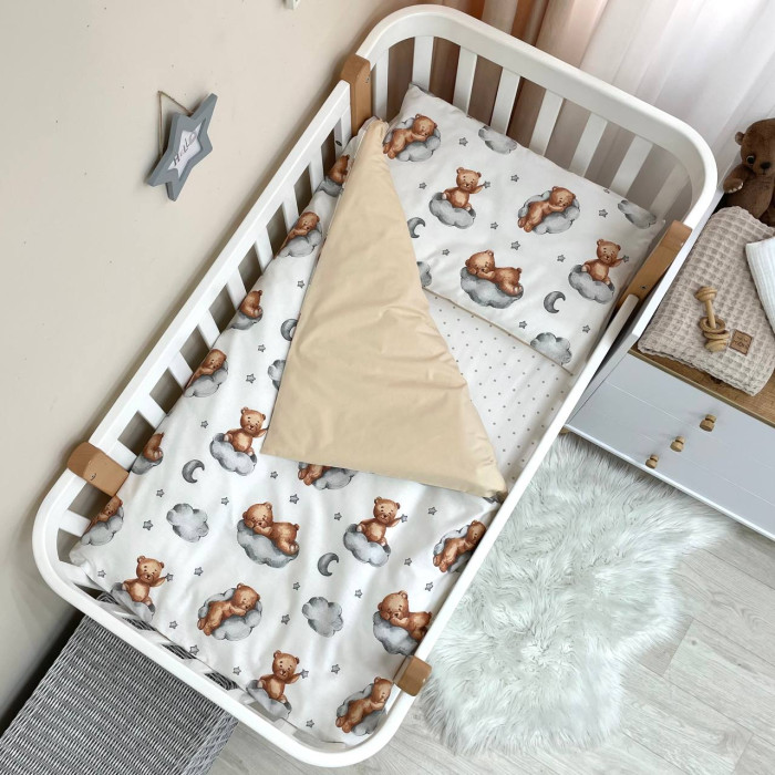 Змінна постіль Baby Mix Тедді бежевий