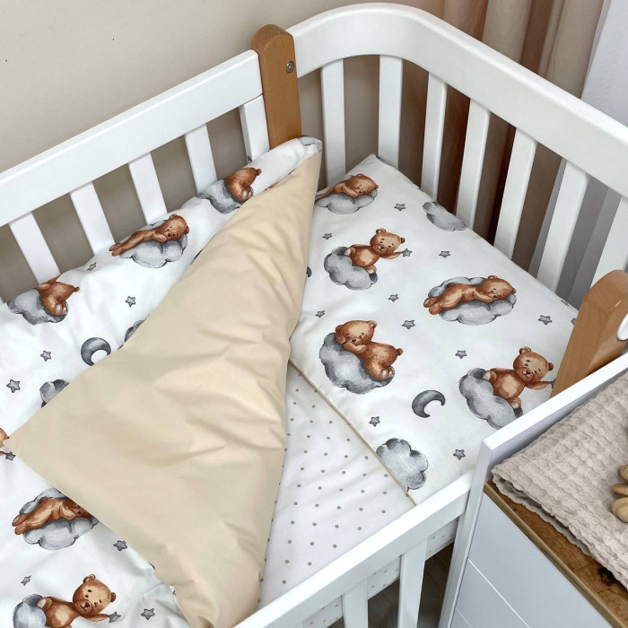 Змінна постіль Baby Mix Тедді бежевий