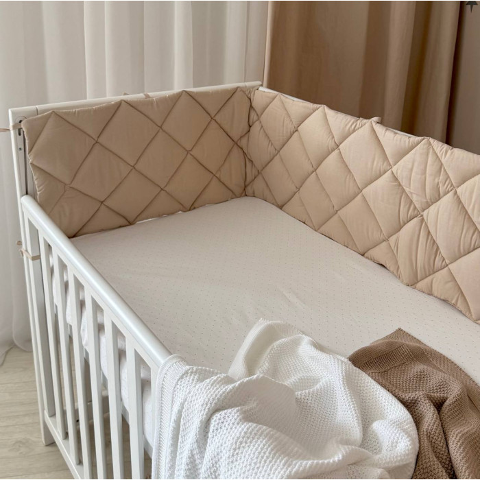 Бортик стьобаний "Baby Dream" на 3 сторони поплін лате