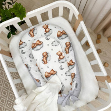 Кокон Baby Design Тедді сірий